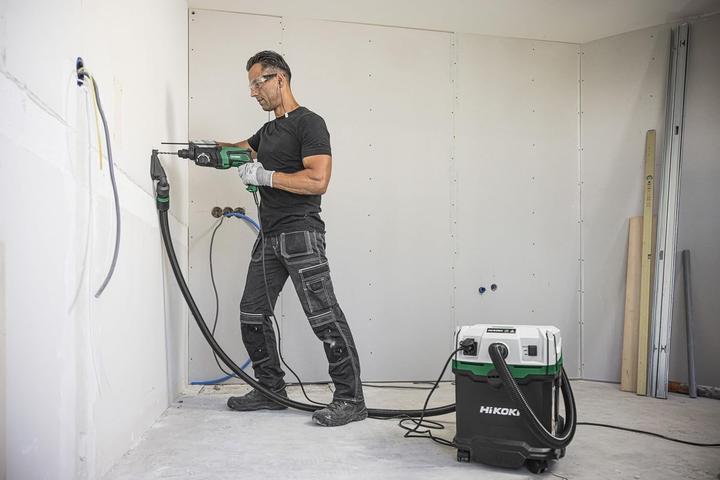 Produktbild Hikoki RP300YMWAZ 230V Nat/Droogstofzuiger - 1.200W - 30L - Klasse M (Nass-Trockensauger)