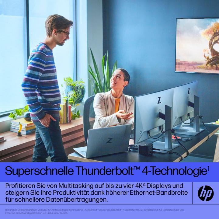 Image du produit HP Station d'accueil Thunderbolt G4 pour ordinateur portable (Thunderbolt, 11 ports)