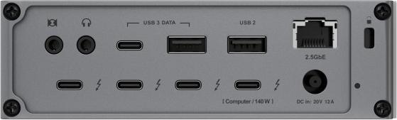 Actual product image CalDigit TS5 - Thunderbolt Station 5 with 1m Thunderbolt 5 Cable (Thunderbolt, 15 Ports)