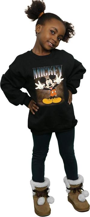 Produktbild Disney Mickey Mouse Tongue Montage Sweatshirt Mädchen (140, 146)