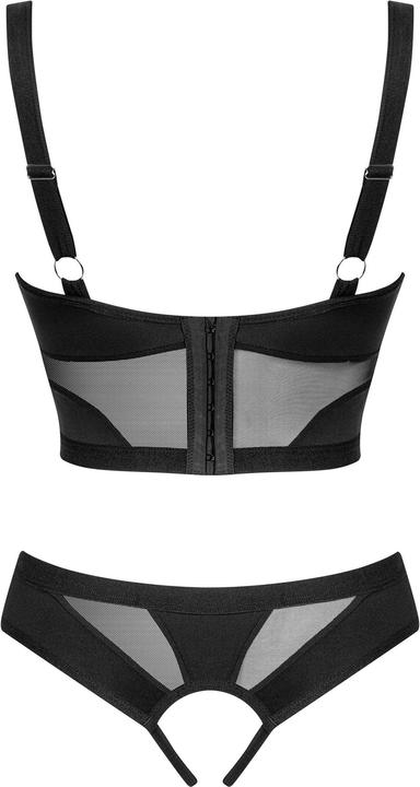 Image du produit Obsessive Chic Amoria Zweiteiliges Offenes Set Schwarz (M, L)