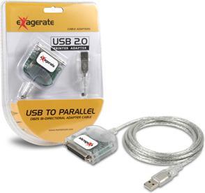 Image du produit Hamlet Câble adaptateur bidirectionnel Usb vers imprimante parallèle (2 m, Parallèle (imprimante))