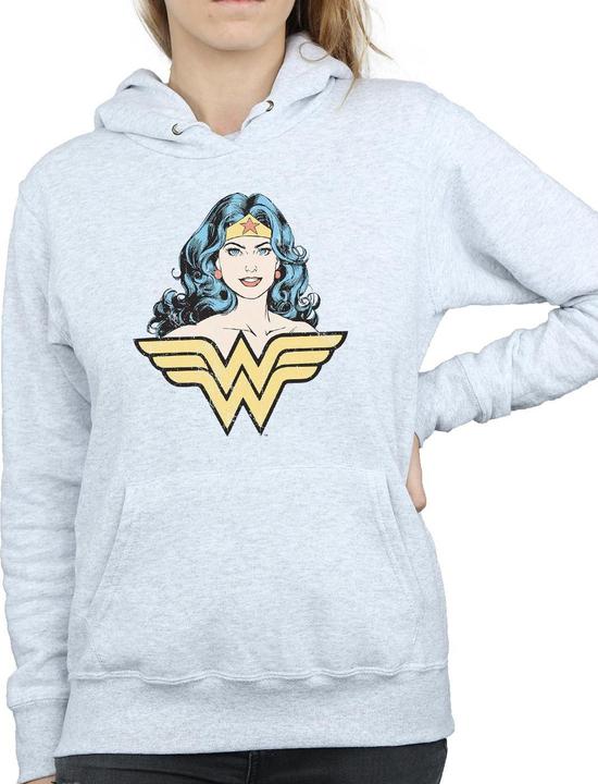 Image du produit - Sweat à capuche WONDER WOMAN GAZE - Femme (S)