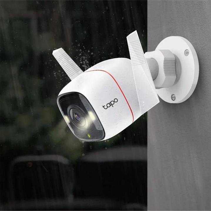 Produktbild TP-Link Tapo C320WS 4MP QHD Outdoor Kamera MicroSD (2560 x 1440 Pixels)