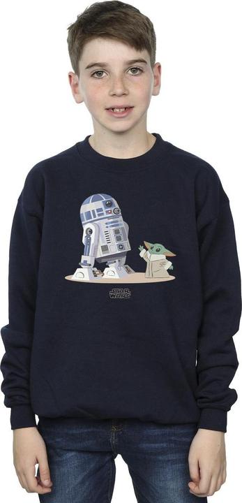 Immagine prodotto Star Wars The Mandalorian R2D2 And Grogu Felpa Ragazzi (116)