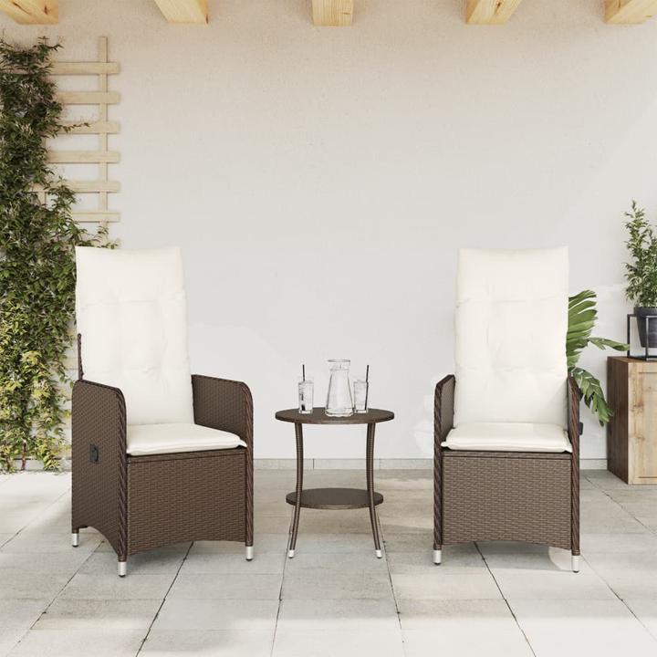 Produktbild vidaXL Gartensessel verstellbar