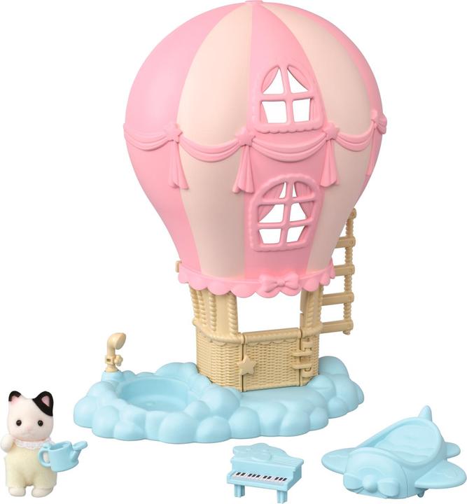 Actual product image Sylvanian Families Balloon playhouse with figure