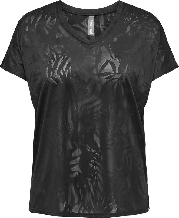 Produktbild Only Play Locker geschnitten V-Ausschnitt Curve Fledermaus-Ärmel T-Shirt Top (40)