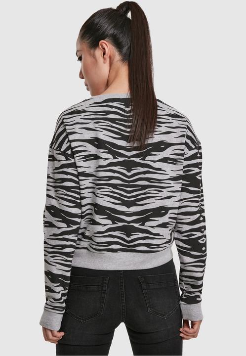 Produktbild Urban Classics Ladies AOP Short Tiger Crew (4XL)