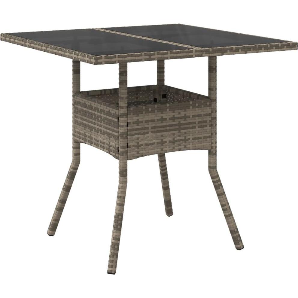 VidaXL, Gartentisch + Balkontisch, Kendal (80 cm)
