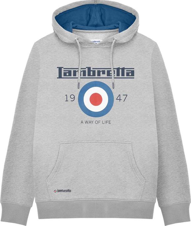 Immagine prodotto Lambretta AW24 Felpa con Cappuccio Obiettivo Uomo (3XL)