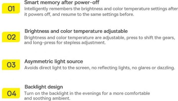 Image du produit Baseus i-wok2 (160 lm)