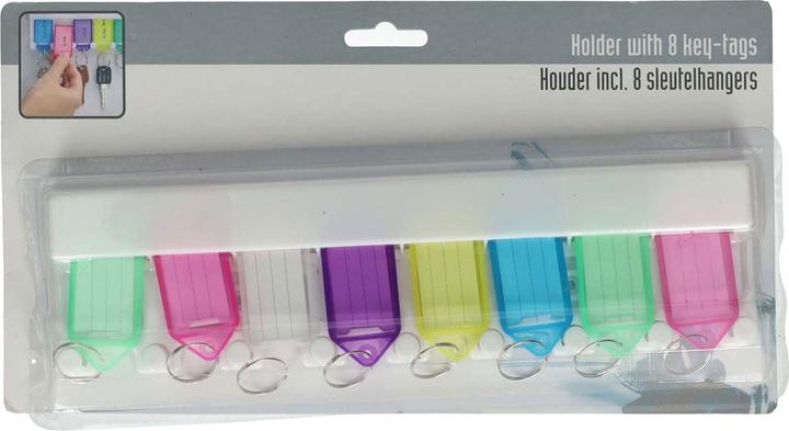 Actual product image Easygift Sleutelrek with keychain, 8pcs.