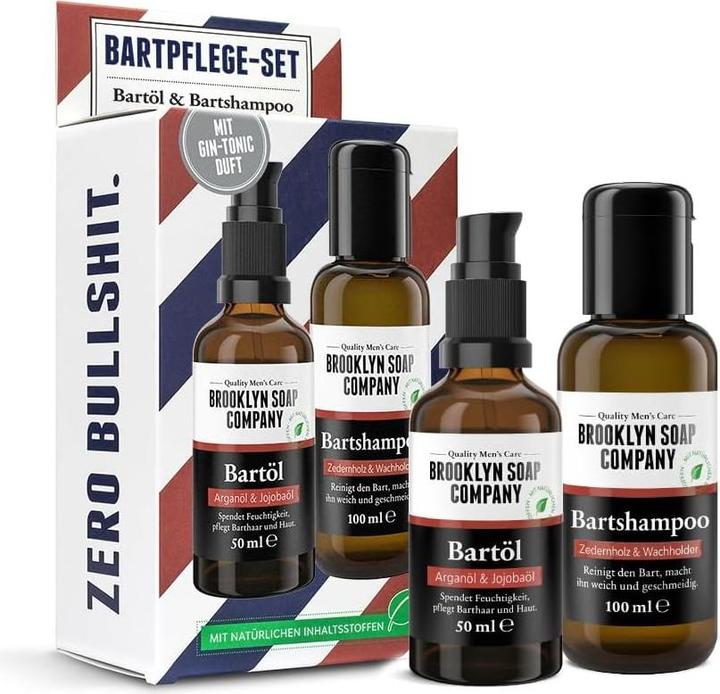 Produktbild Brooklyn Soap Company BS Set Small Bartöl+Bartseife (100 ml)