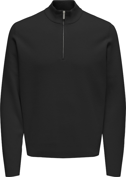 Only & Sons Onscooper Reg 12 Half Zip High Neck Knit