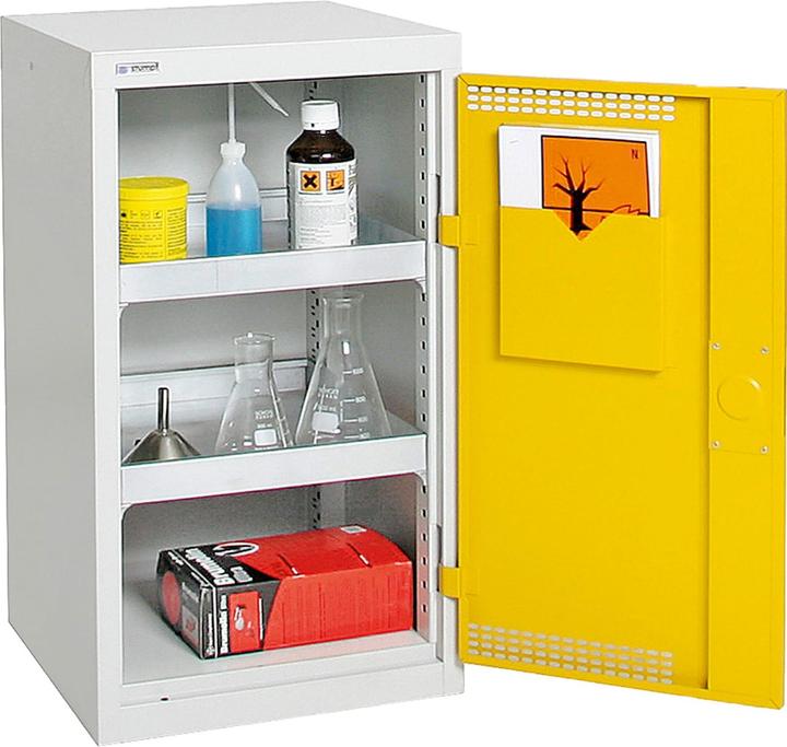 Produktbild kaiserkraft Umweltschrank, Türen gelocht (50 cm, 90 cm)