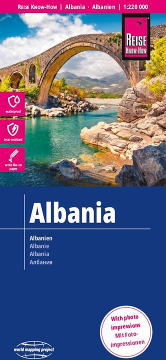 Projet de cartographie mondiale Albanie