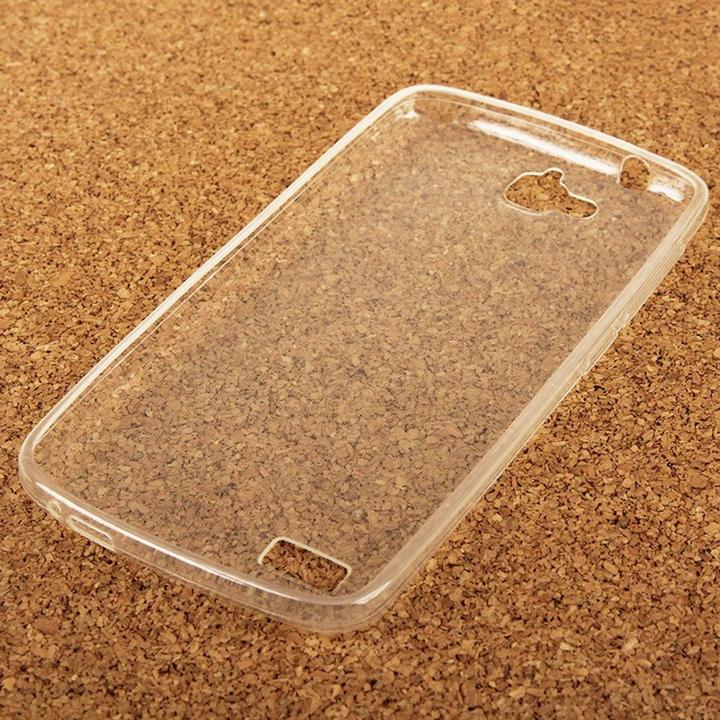 Actual product image König Design Huawei Honor 3C Case Transparent Silicone Case Clear Mobile Phone Cover (Honor 3)