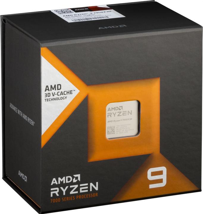 Image du produit AMD Ryzen 9 7950X3D (AM5, 4.20 GHz, 16 -Core)