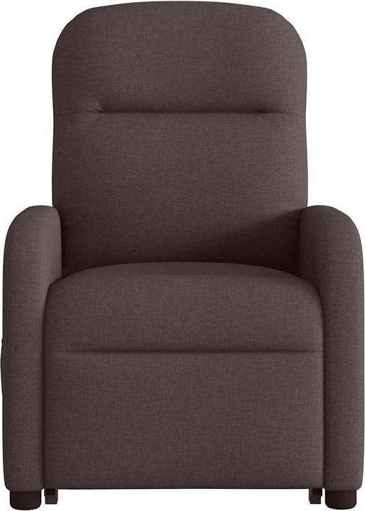 Immagine prodotto vidaXL Poltrona massaggiante con ausilio per la posizione eretta in tessuto marrone scuro