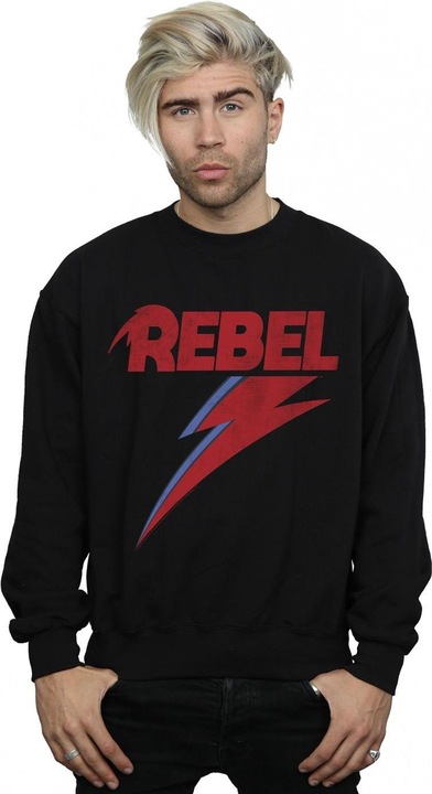 Image du produit David Bowie - Sweat DISTRESSED REBEL - Homme (XL)