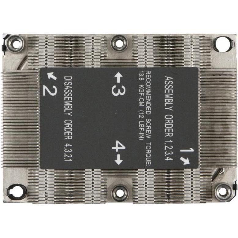 Thumbnail - Supermicro 1u Passive Cpu Heatsink (25.50 mm), CPU Kühler, Silber