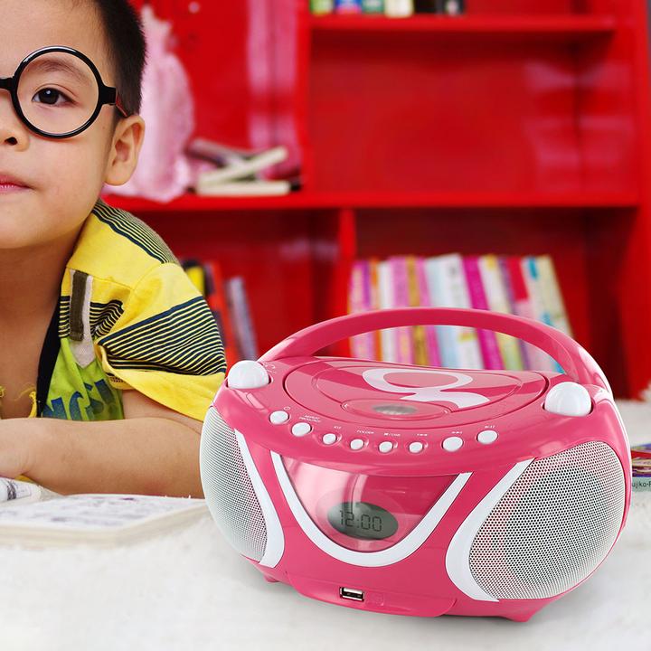 Image du produit Metronic Gulli Radio/CD Player/MP3 Player Gulli Rose