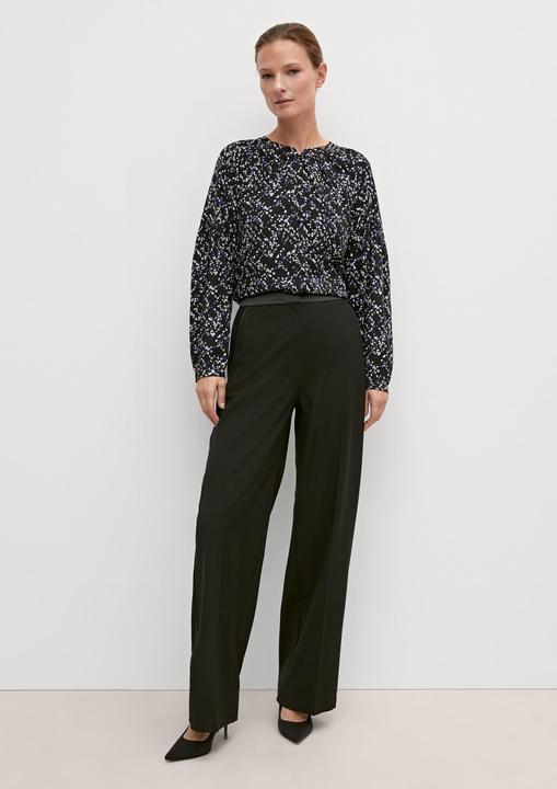 Image du produit Comma Bluse Viskosebluse mit abstraktem Muster (44)