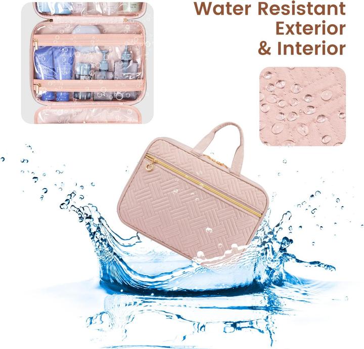 Produktbild Only-Bags.Store Kulturtasche Reise zum Aufhängen Kulturbeutel für Makeup, Toilettenartikel