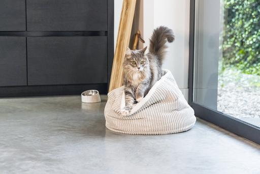 Produktbild Designed by Lotte Katzen Korb Ribbed (Katze)