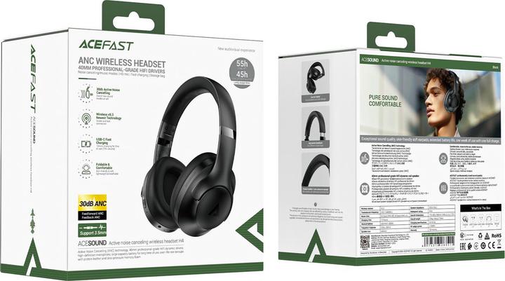 Image du produit Acefast H4 (ANC, 30 h, Sans fil)