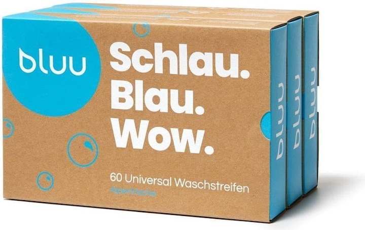 bluu Strisce di lavaggio universali (180 Cicli di lavaggio, Salviette)