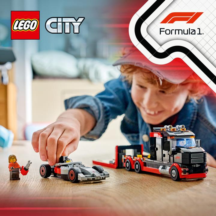 Immagine prodotto LEGO Camion F1 con auto da corsa Audi F1 (60493, LEGO City)