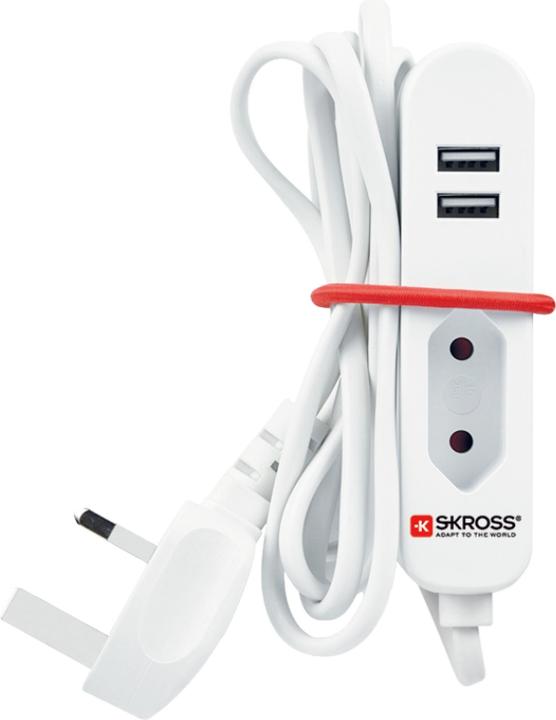 Skross Stazione di viaggio (3 x, Tipo 11, USB-A, 1.50 m)