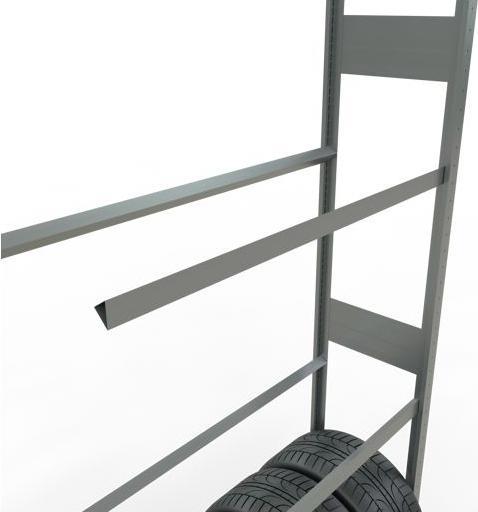 Produktbild Schulte Lagertechnik Räder-Anbauregal MULTIplus151