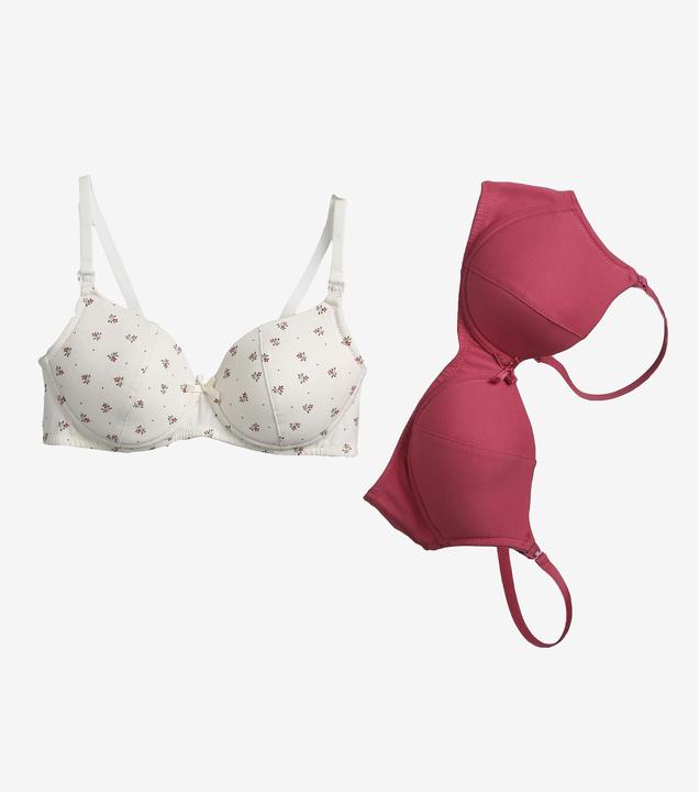 Immagine prodotto Vertbaudet Bio-Kollektion: 2er-Pack Still-BHs ohne Bügel (75 B)