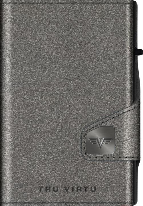 Actual product image Tru Virtu Wallet Click & Slide Recycled PET Felt Grey/Black