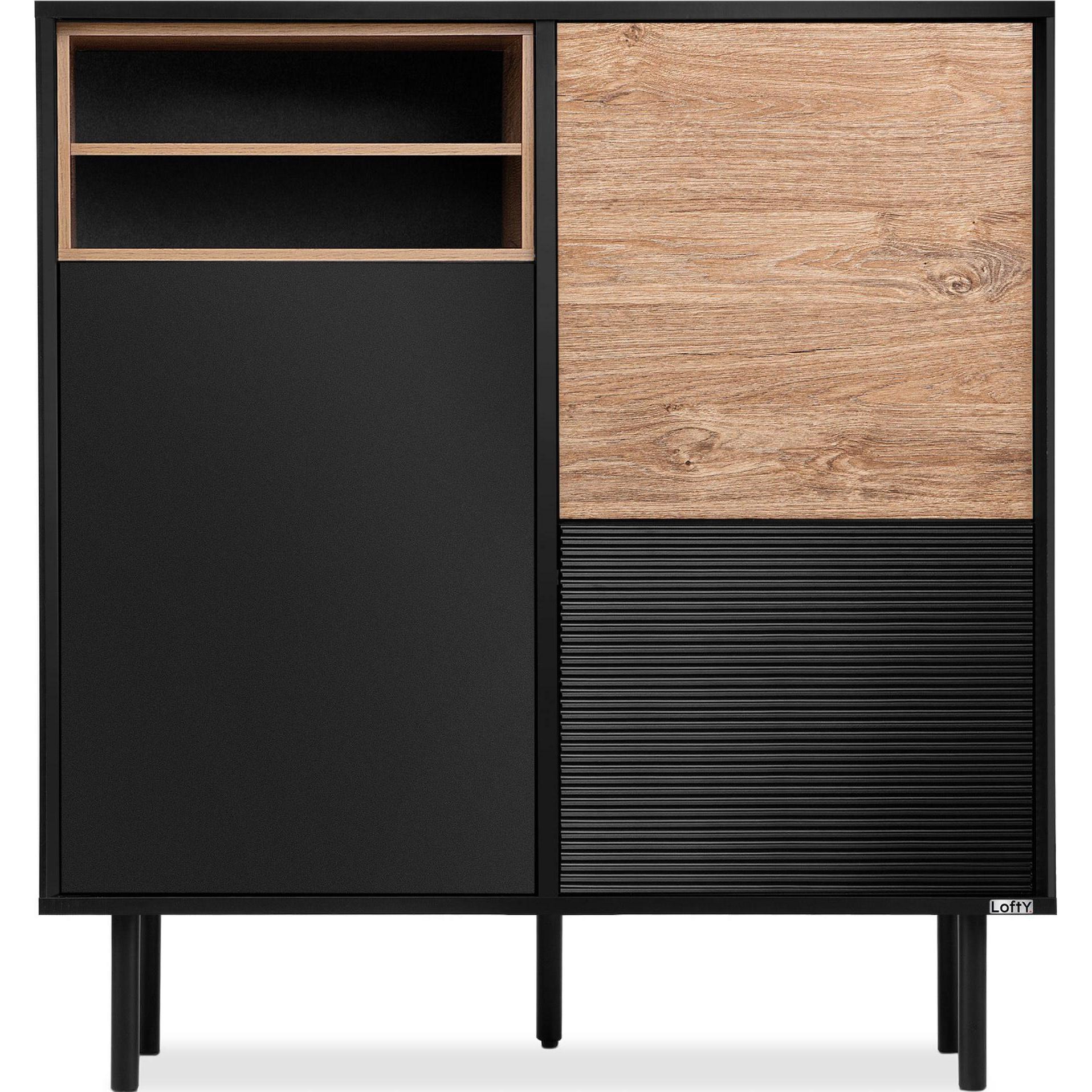 Thumbnail - Konsimo, Kommode + Sideboard, Lofty (101.5 x 109.5 x 41 cm)