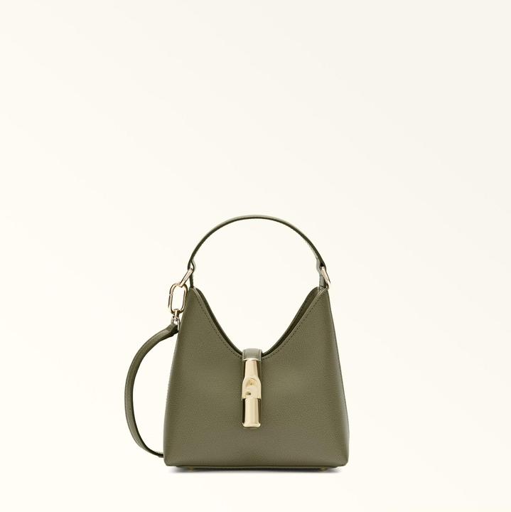 Immagine prodotto Furla iride mini leather bag, avocado green