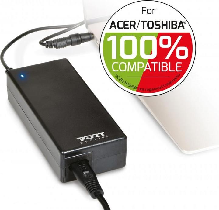 Produktbild Port Designs Acer/Toshiba Power Adapter (90 W)