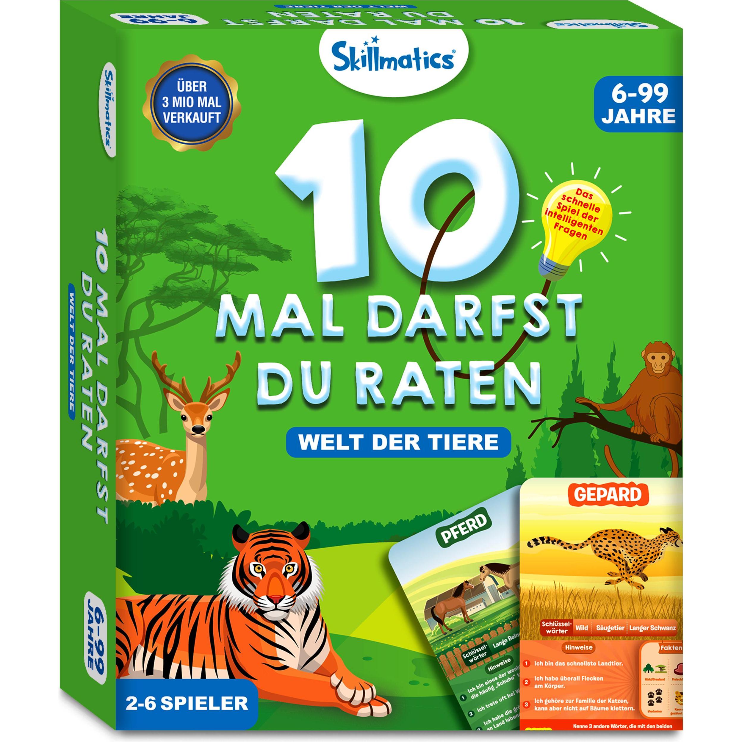 HCM Kinzel 10 Mal darfst du raten - Welt der Tiere (Deutsch)