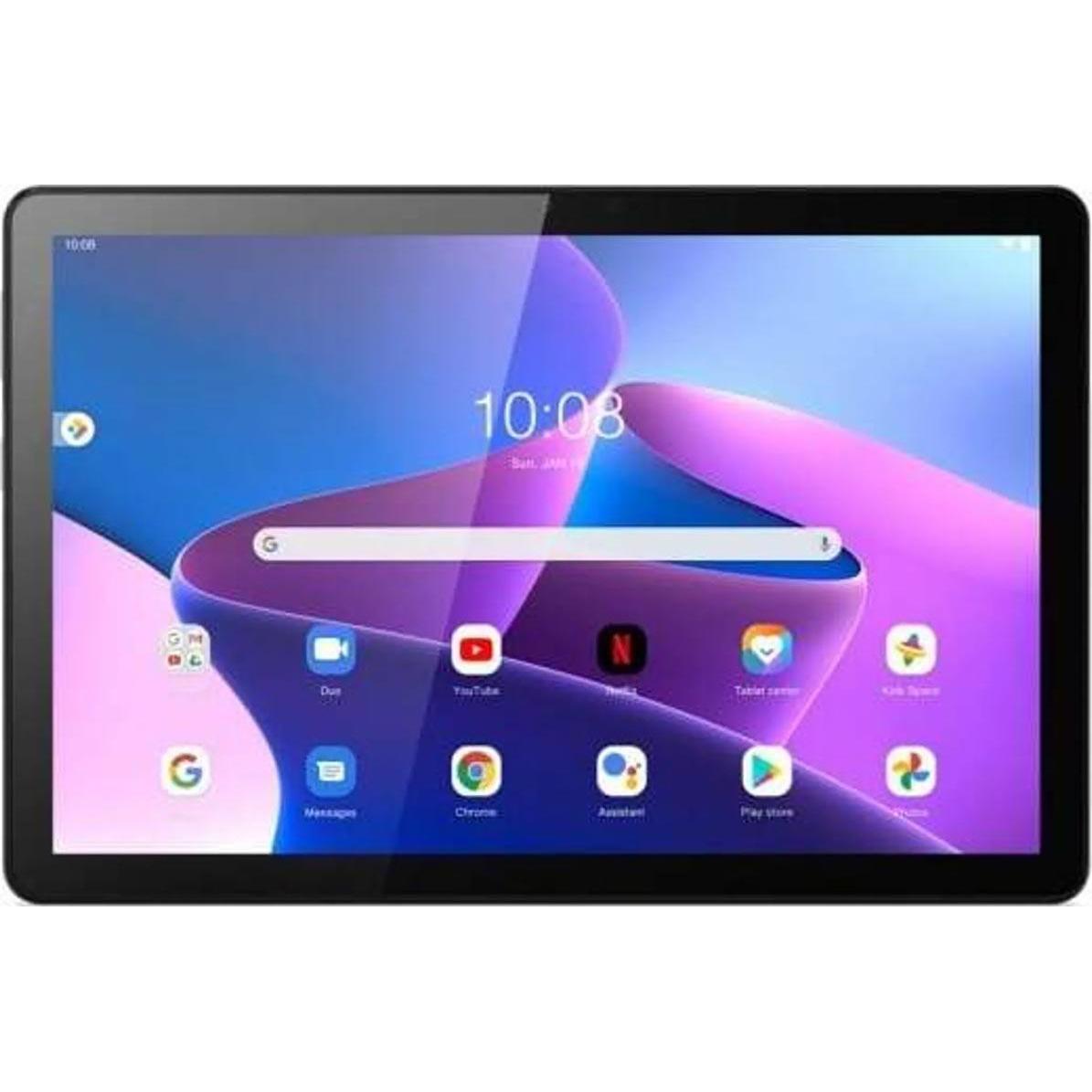 Lenovo Lenovo M10 Plus (3rd Gen) (nur WLAN, 10.61", 128 GB, Storm Grey), Tablet, Grau