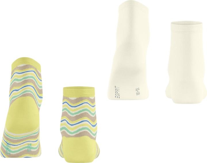 Produktbild Esprit Watercolor 2-Pack Baumwollsocken (2er Pack, 39 - 42)