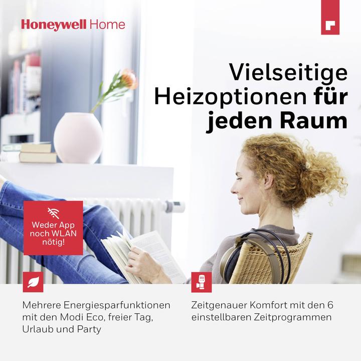 Produktbild Honeywell HR35R Rondostat Heizkörperthermostat elektronisch 5 bis 30°C