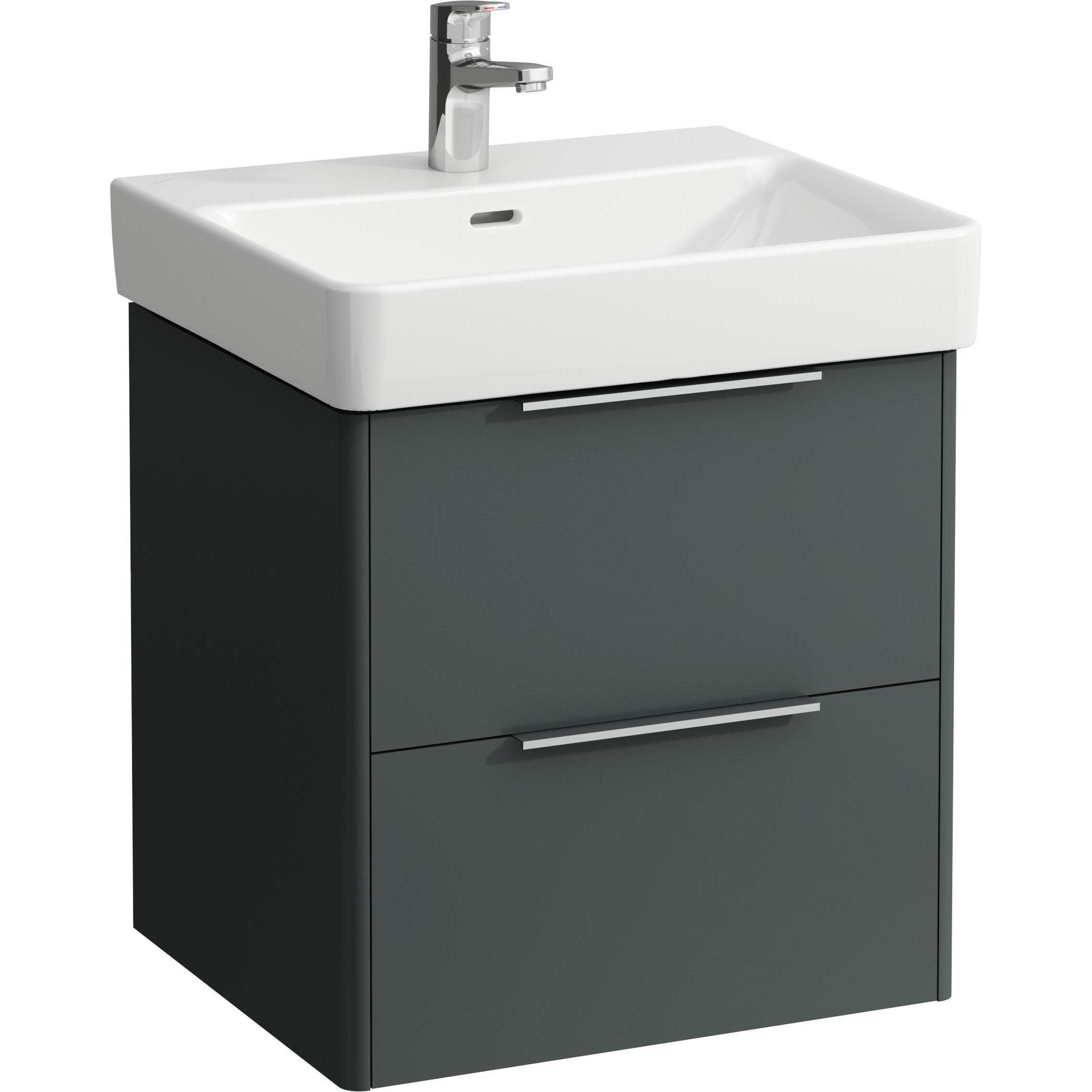Laufen, Waschbeckenunterschrank, Base Waschtischunterschrank, 2 Schubladen, 520x440x530mm, für Waschtisch H810962, H4021...
