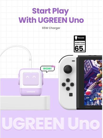 Actual product image Ugreen Nexode RG (65 W)