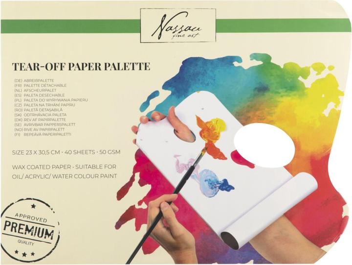 Actual product image Grafix Tear-off pallet, 40 sheets
