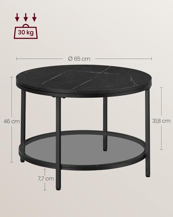Actual product image Vasagle Coffee table