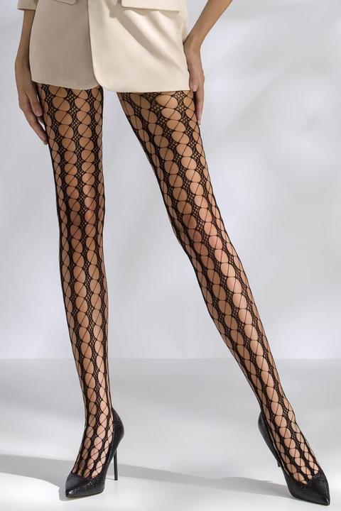 Image du produit Passion Collants résille noir - lara (L, XL)