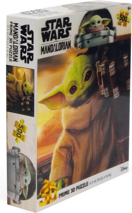 Actual product image Grandi Giochi JIGSAW PUZZLE 500 PCS. THE MANDALORIAN (500 pieces)